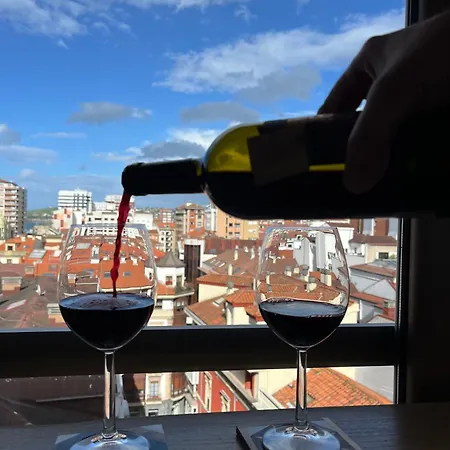 Апартаменты El Mirador Del Centro Хихон